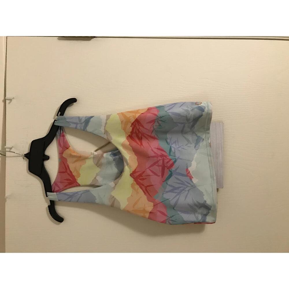 Women's Multicolor Racerback Tank Top